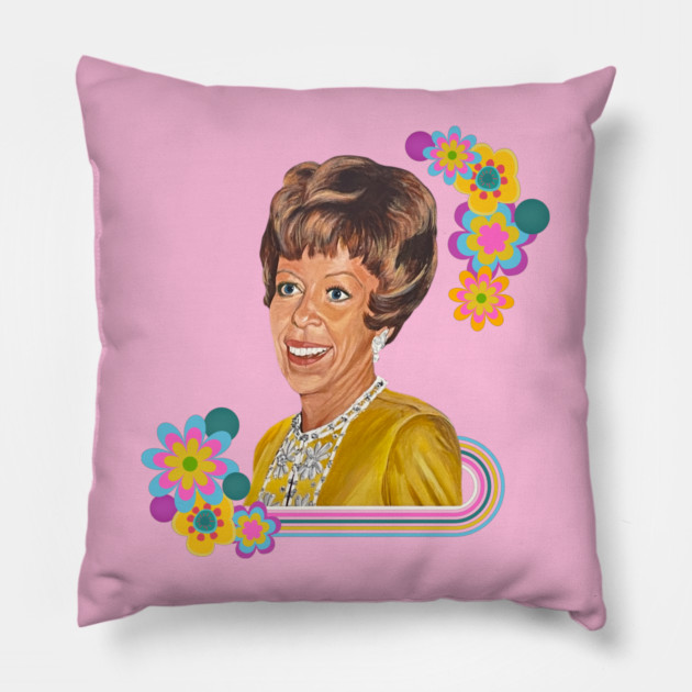 Carol and Flowers Pillow by Stars Hollow Mercantile