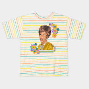 Carol and Flowers Kids T-Shirt