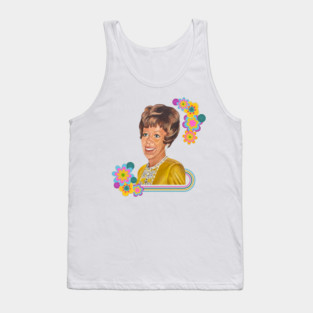 Carol and Flowers Tank Top