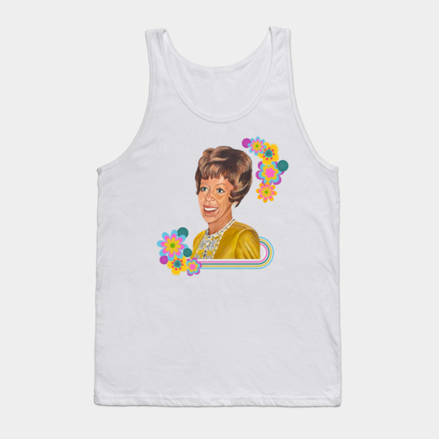 Carol and Flowers Tank Top by Stars Hollow Mercantile