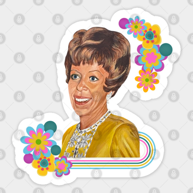 Carol and Flowers Sticker by Stars Hollow Mercantile