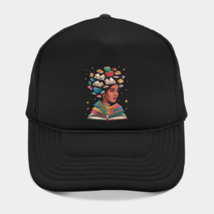 Black History Education Is Freedom Books Black Women Reading Book Hat