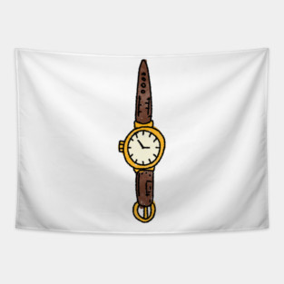 clock Tapestry