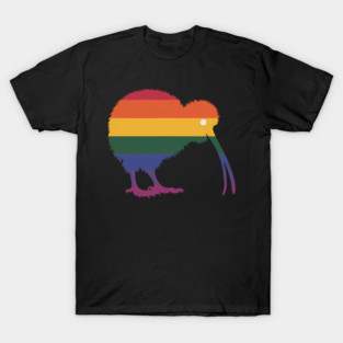 Scorpio Zodiac Symbol in Gender Fluid Pride T-Shirt