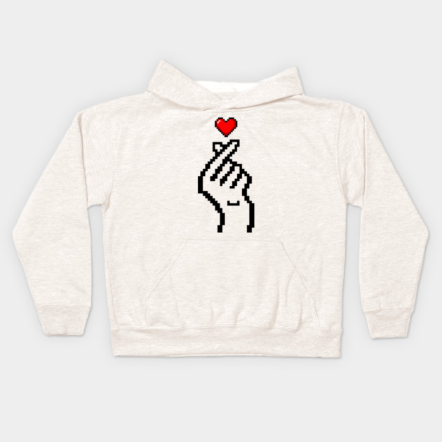 valentine-day Kids Hoodie by Creatifly Graphic Tees