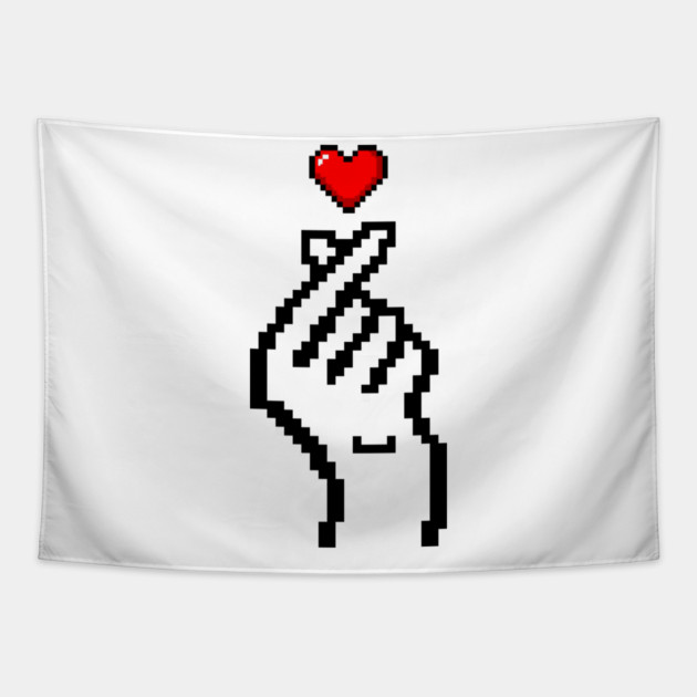 valentine-day Tapestry by Creatifly Graphic Tees