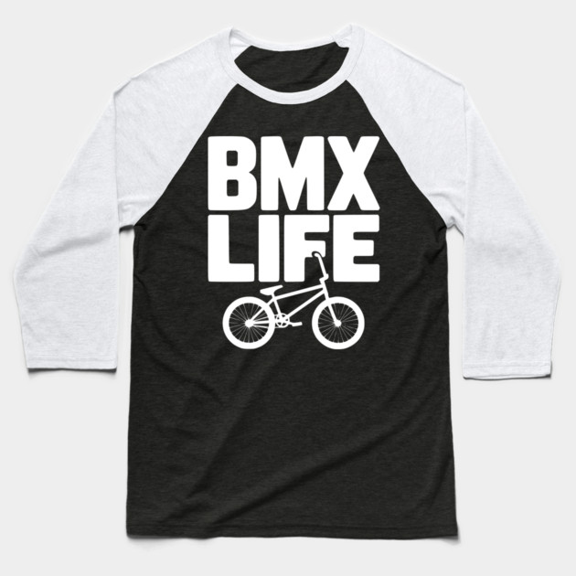 BMX Life Baseball T-Shirt by Frank Ring