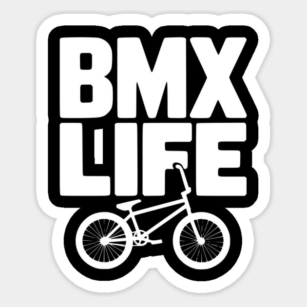 BMX Life Sticker by Frank Ring