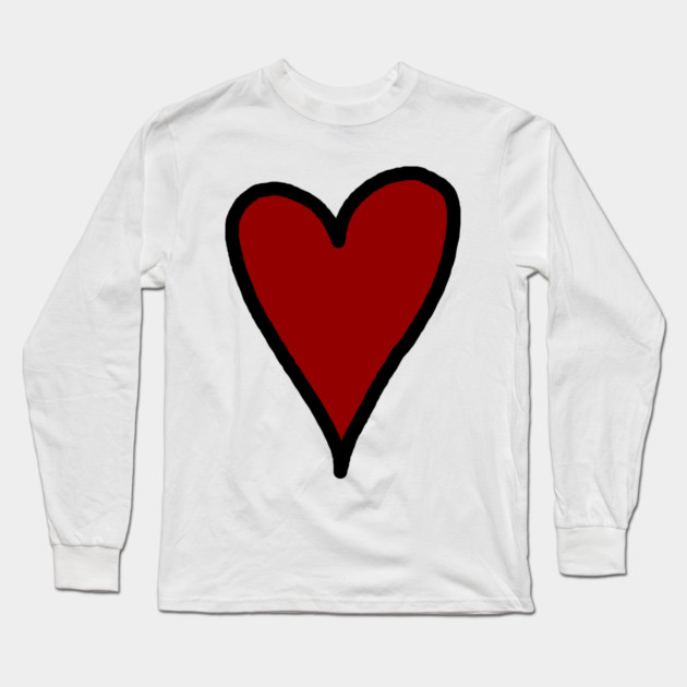 valentine-day Long Sleeve T-Shirt by Creatifly Graphic Tees