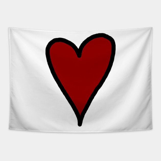 valentine-day Tapestry by Creatifly Graphic Tees