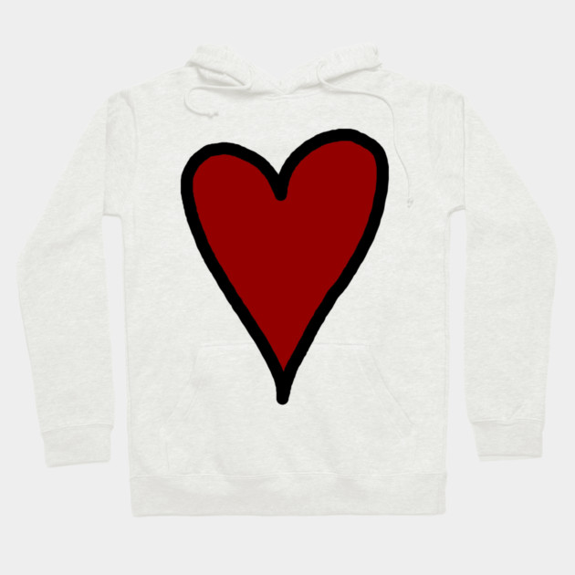 valentine-day Hoodie by Creatifly Graphic Tees