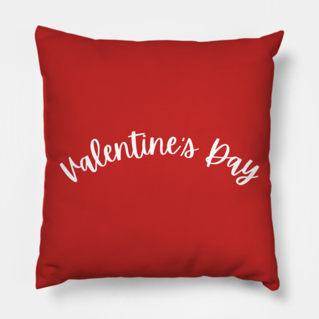 valentine-day Pillow by Creatifly Graphic Tees