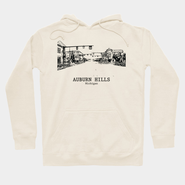 Auburn Hills - Michigan Hoodie by Lakeric