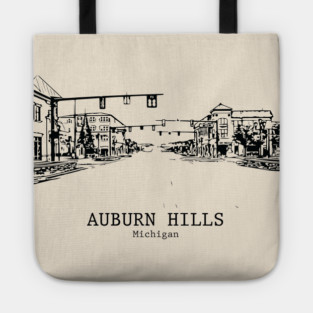 Auburn Hills - Michigan Tote