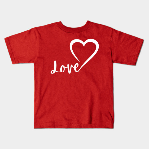 valentine-day Kids T-Shirt by Creatifly Graphic Tees