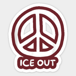 Ice-Out Sticker