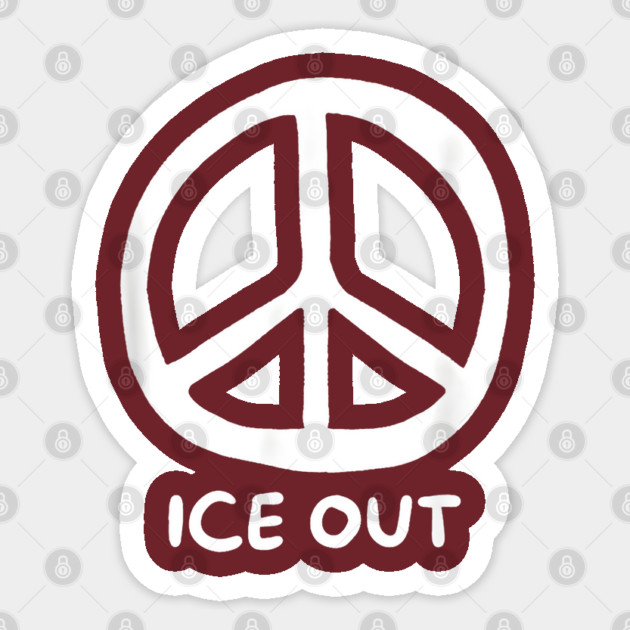 Ice-Out Sticker by dtr_art