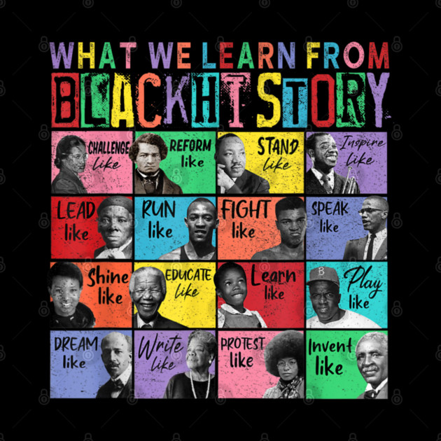 What We Learn From Black History Human Rights African - Black History Month by dtr_art