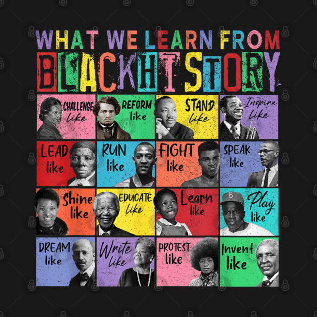 What We Learn From Black History Human Rights African - Black History Month by dtr_art