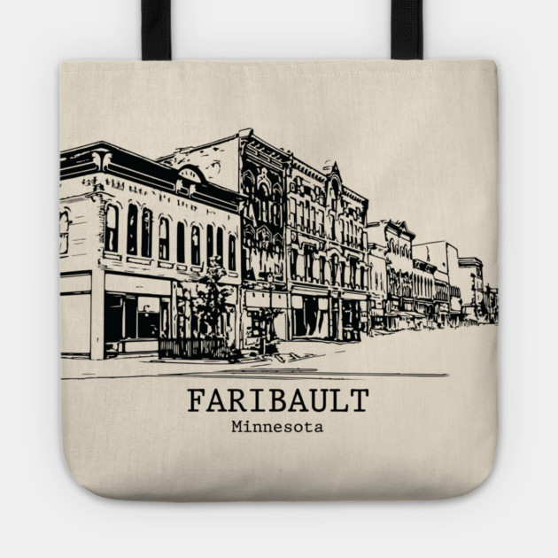 Faribault - Minnesota Tote by Lakeric