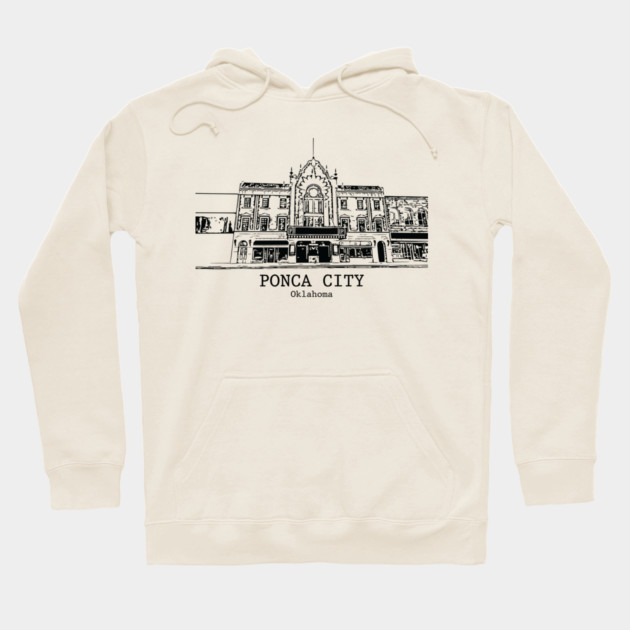 Ponca City - Oklahoma Hoodie by Lakeric