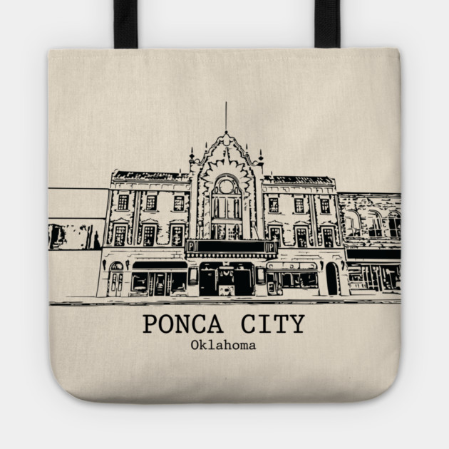 Ponca City - Oklahoma Tote by Lakeric