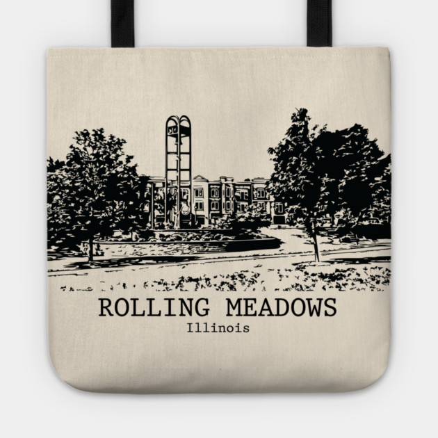 Rolling Meadows - Illinois Tote by Lakeric