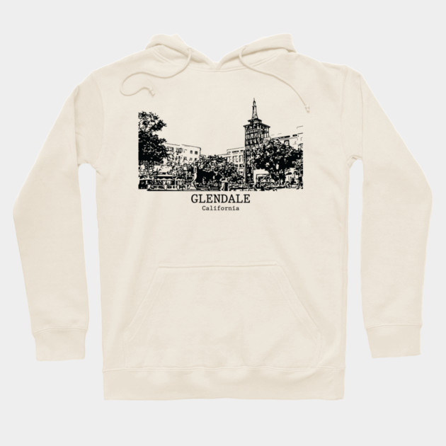 Glendale - California Hoodie by Lakeric