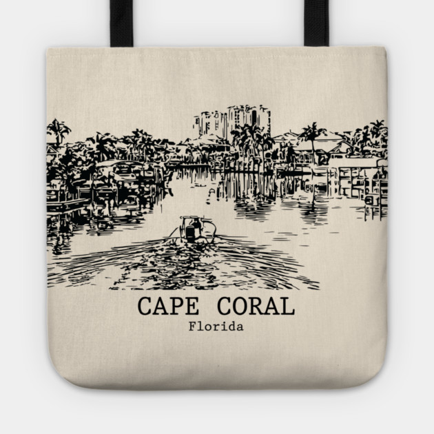 Cape Coral - Florida Tote by Lakeric