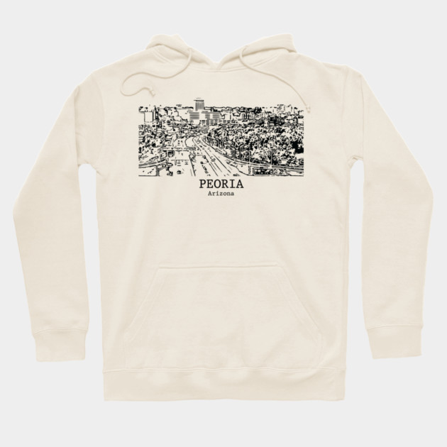 Peoria - Arizona Hoodie by Lakeric