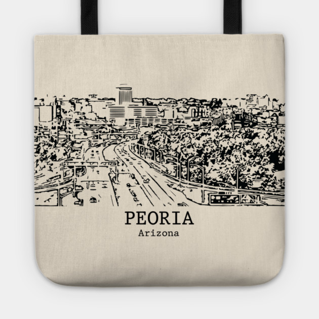 Peoria - Arizona Tote by Lakeric