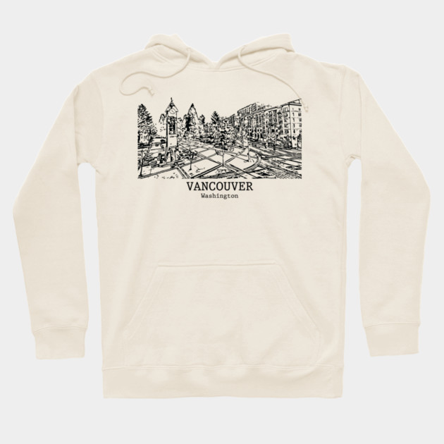 Vancouver - Washington Hoodie by Lakeric