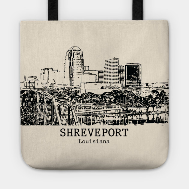 Shreveport - Louisiana Tote by Lakeric