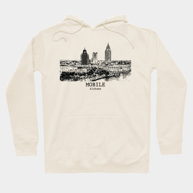 Mobile - Alabama Hoodie by Lakeric