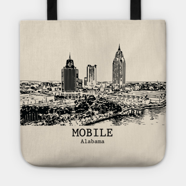Mobile - Alabama Tote by Lakeric
