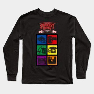 Stranger Things | Strangest Things | Strangest Things for the new generation | Long Sleeve T-Shirt