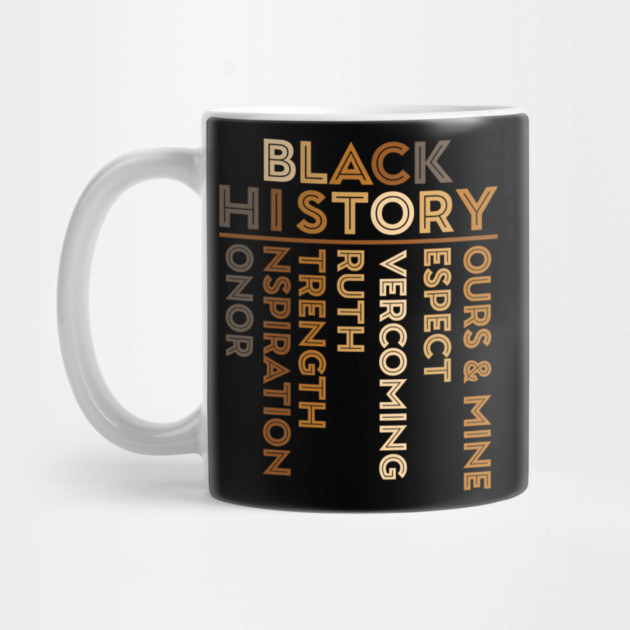 Black History Values Crossword Design by UrbanLifeApparel