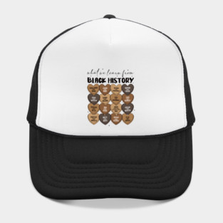 Lessons From Legends: Black History Valentine's Day Heart Grid Hat