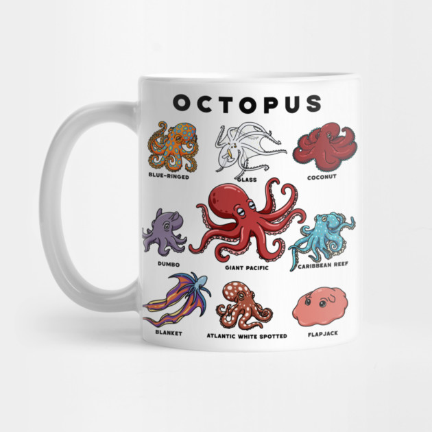 Cartoon Octopods by H. R. Sinclair
