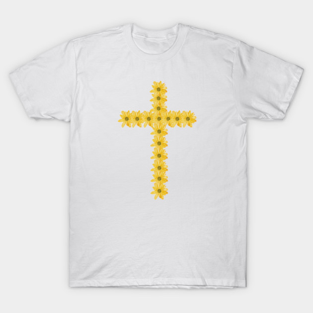 Daisy cross T-Shirt by Francesca's Store 1