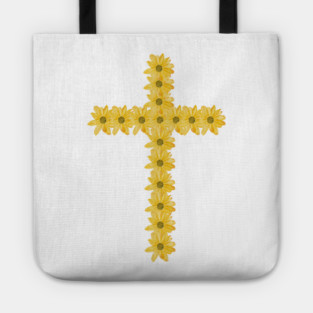 Daisy cross Tote