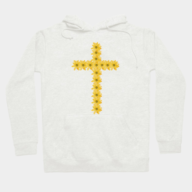 Daisy cross Hoodie by Francesca's Store 1