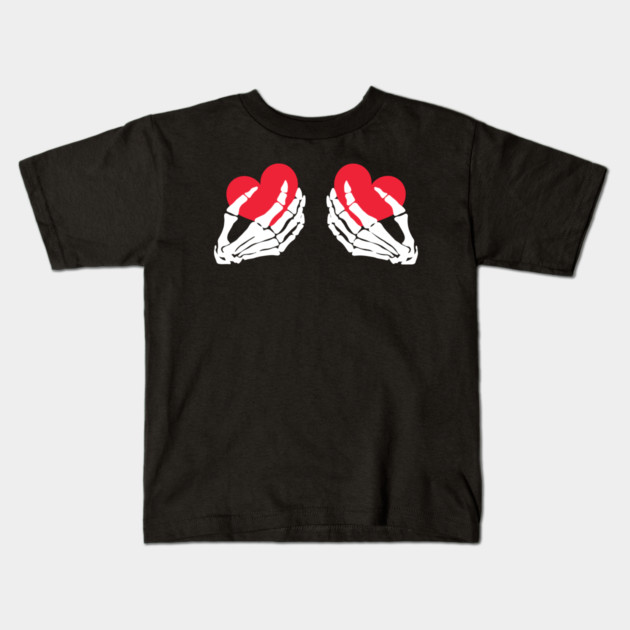 valentine-day Kids T-Shirt by Creatifly Graphic Tees