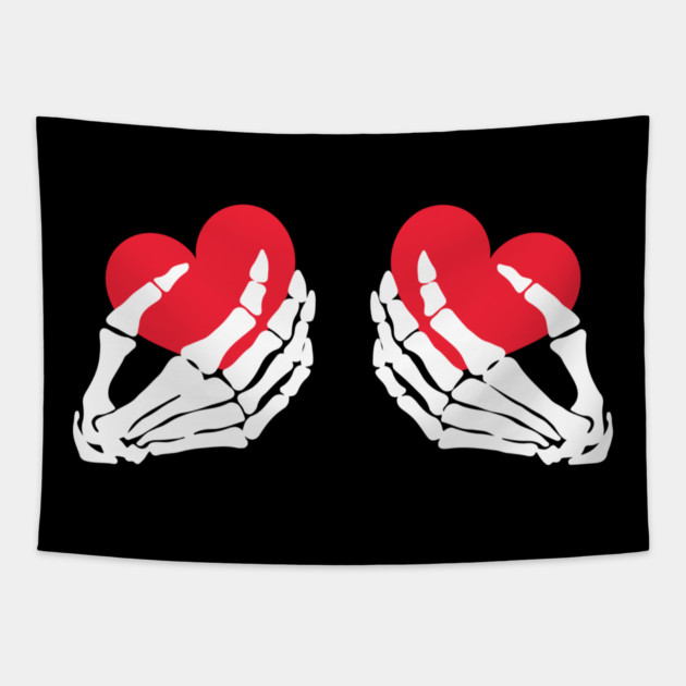valentine-day Tapestry by Creatifly Graphic Tees