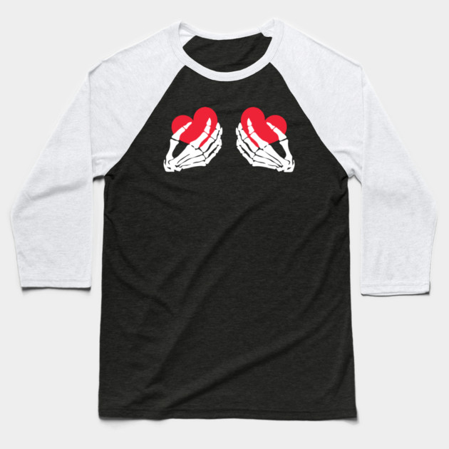 valentine-day Baseball T-Shirt by Creatifly Graphic Tees
