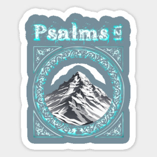 Psalms 121 Sticker
