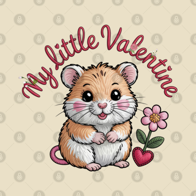 Hamster Valentine by JessArty
