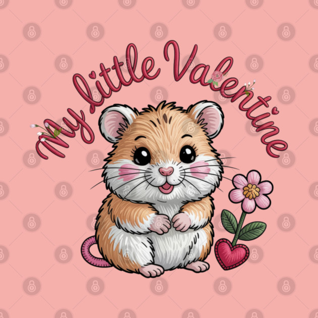 Hamster Valentine by JessArty