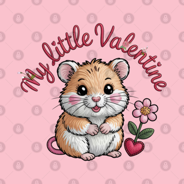 Hamster Valentine by JessArty