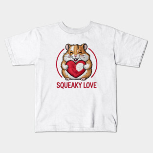 Hamster Valentine Kids T-Shirt